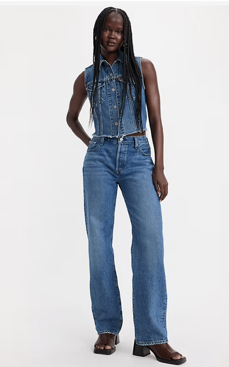 Levi's 501 90's - Not My News Channel – Distractions Clothing