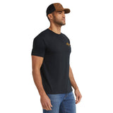 Support Blue Collar Banner Tee - Distractions Clothing