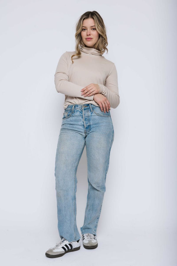 Emme Rib Turtleneck