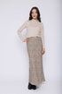 Women's bias cut maxi skirt