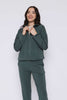Women's 1/2 Zip Mock Neck Sweatshirt