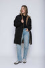 Women's reversible sherpa lined coat