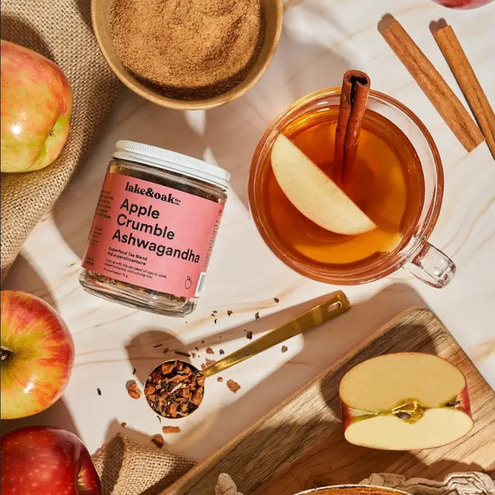 Lake & Oak apple crumble superfood tea