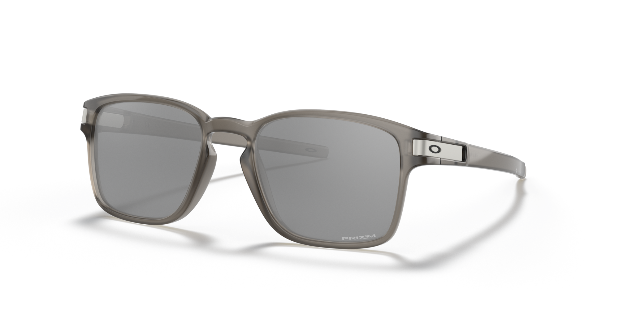 latch squared matte grey sunglasses