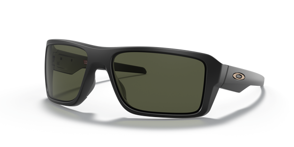 Double Edge Matte Black Sunglasses