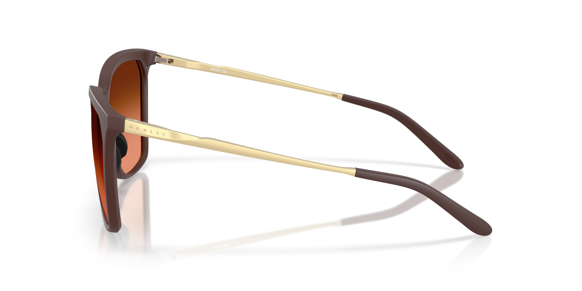 Sielo Square Matte Brown Sunglasses