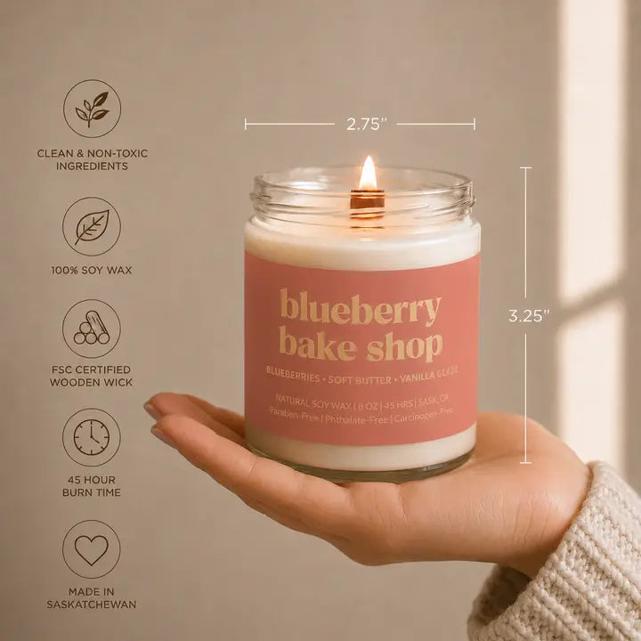 Blueberry Bake Shop Soy Candle