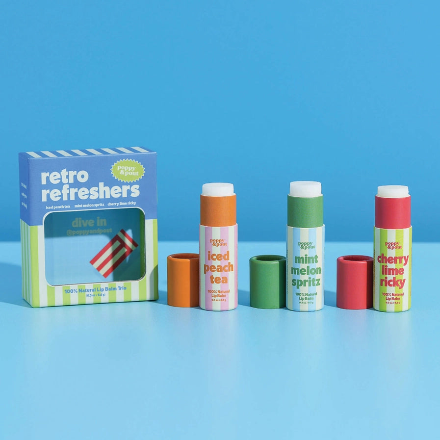Retro Refreshers Lip Balm Set