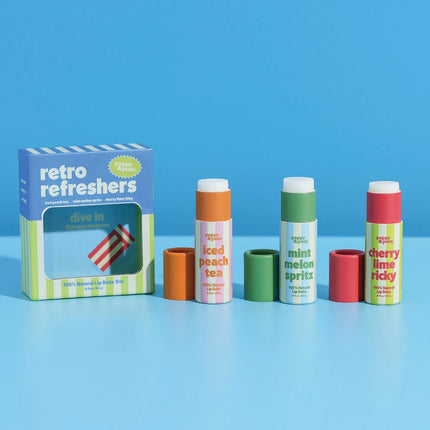 Retro Refreshers Lip Balm Set