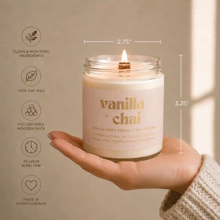 Vanilla Chai Soy Candle