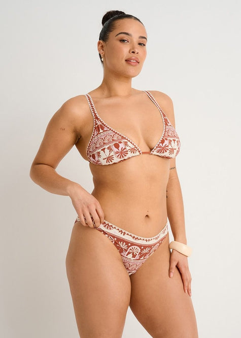 terracotta-colored print bohemian touch mystic bohemian everyday Sunday