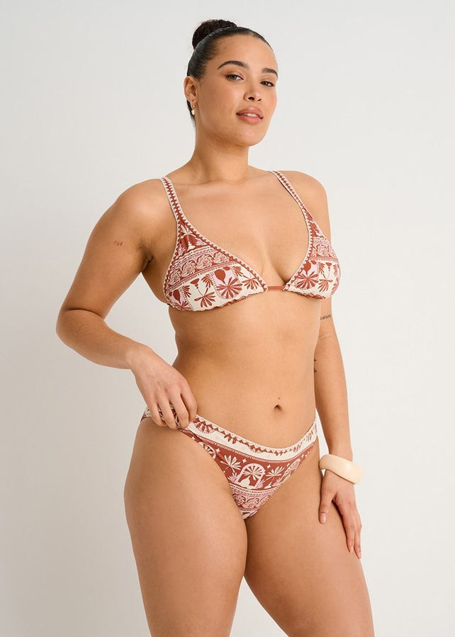 terracotta-colored print bohemian touch mystic bohemian everyday Sunday
