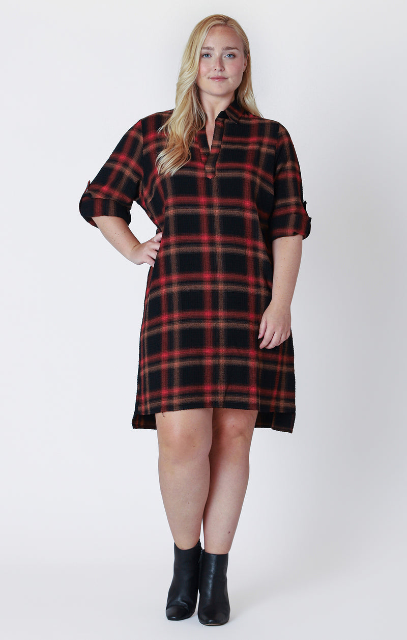 Scarlett Curvy Shirt Dress