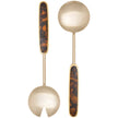 Tortoiseshell Salad Servers Set