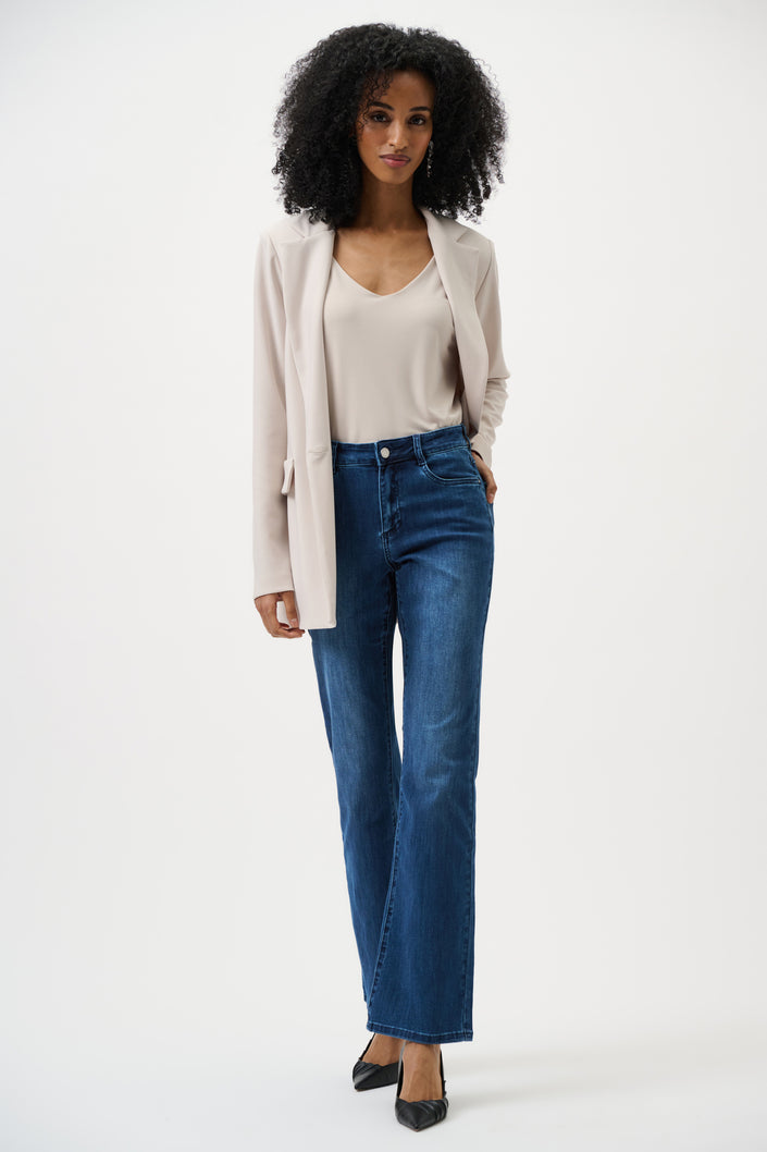 Brooke Classic Bootcut Stretch Jeans Joseph Ribkoff Medium Blue