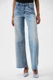 Goldie Classic Wide-Leg Stretch Jeans