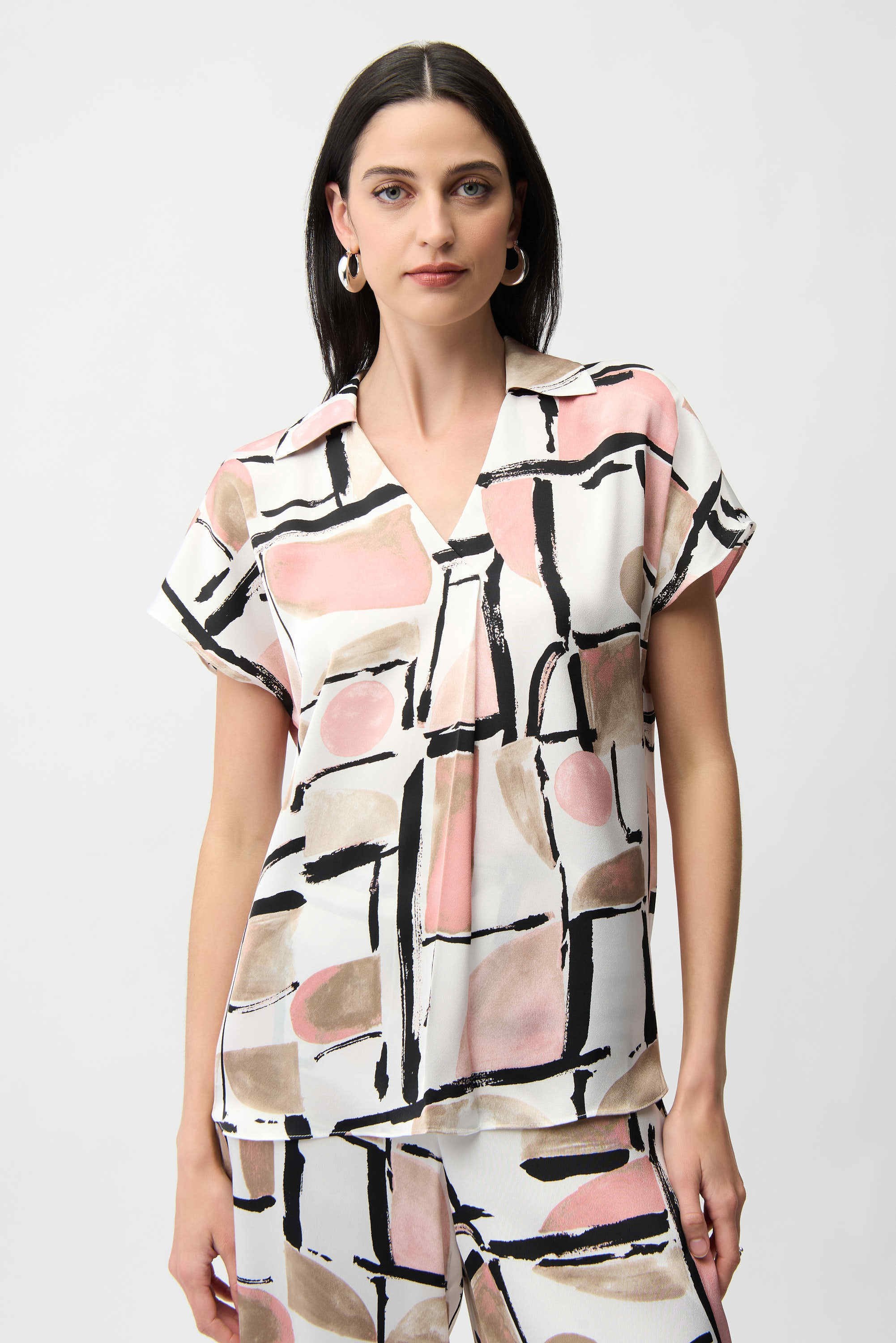 Abstract Print Top