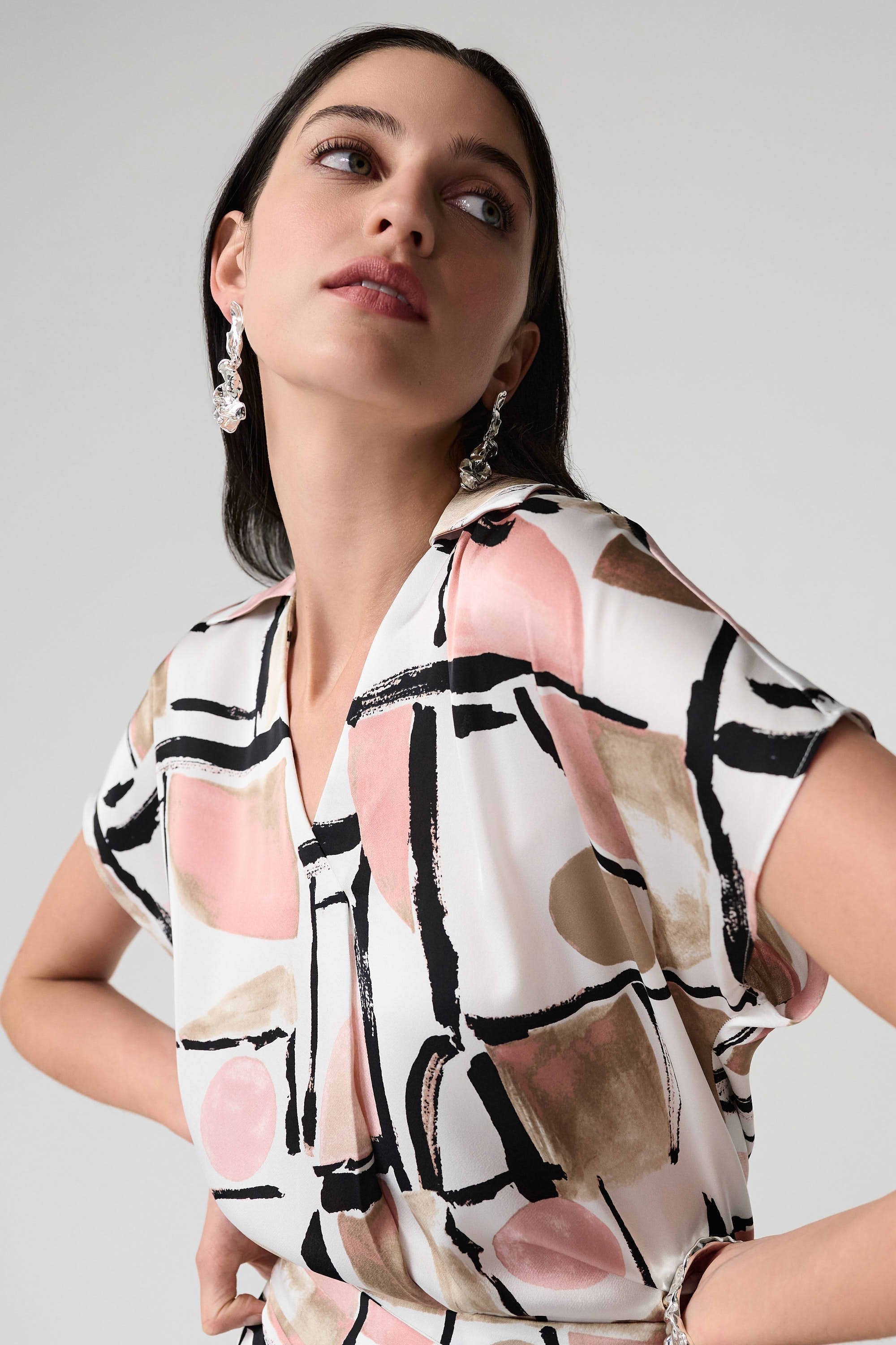 Abstract Print Top
