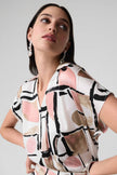 Abstract Print Top