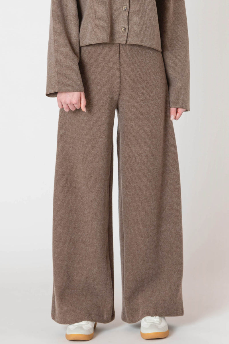 Kennedy Wide-leg Ribbed Pant