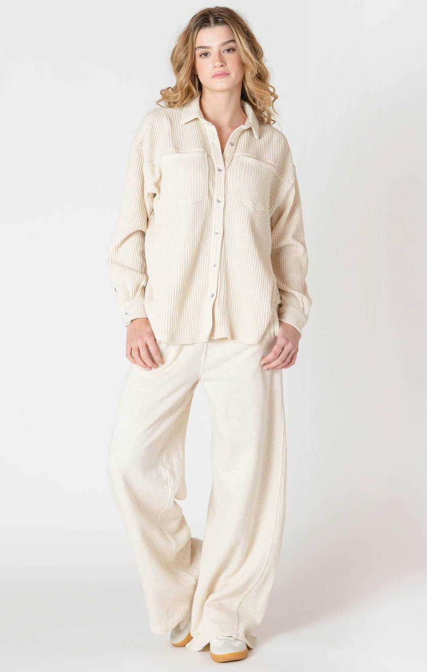 Harvest Waffle Shacket