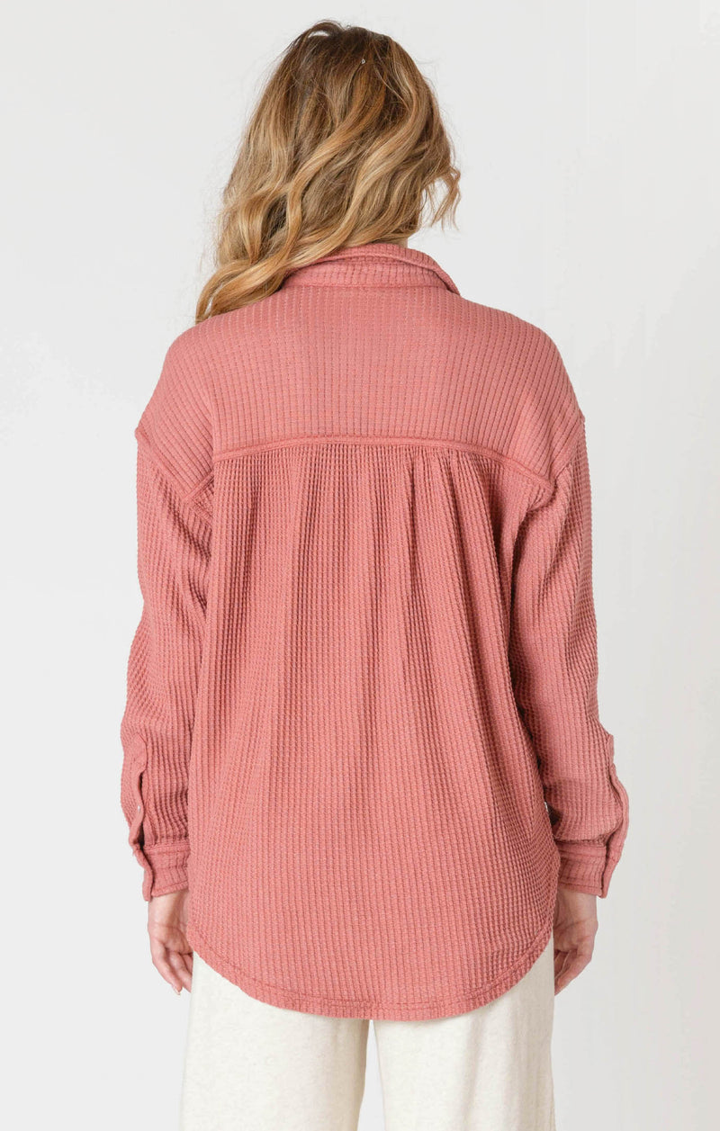 Harvest Waffle Shacket