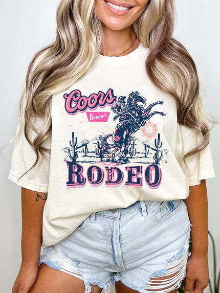 White coors rodeo tee 