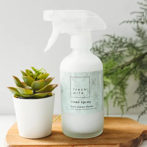Baja Cactus Bloom Linen Spray
