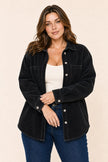 Eliza Curvy Corduroy Jacket