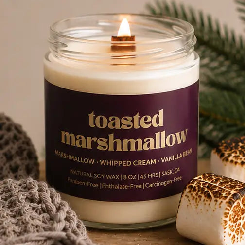 Toasted Marshmallow Soy Candle