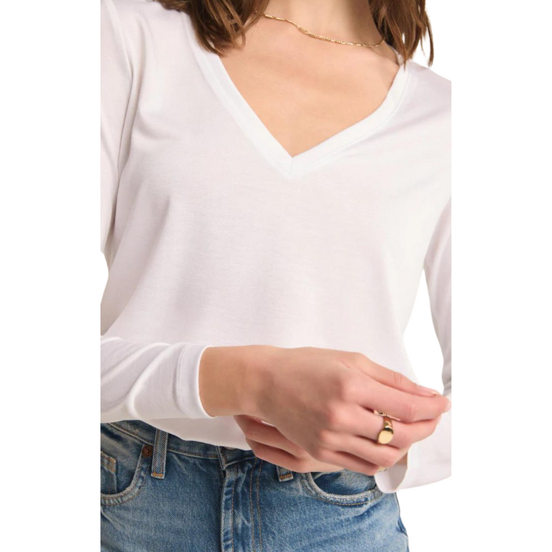 Sammie V-neck Long Sleeve Top