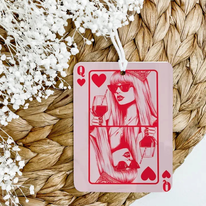 Pink Sunday Edit Car Freshener