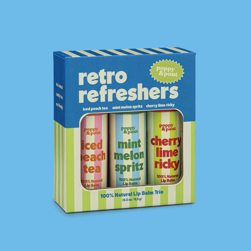 Retro Refreshers Lip Balm Set