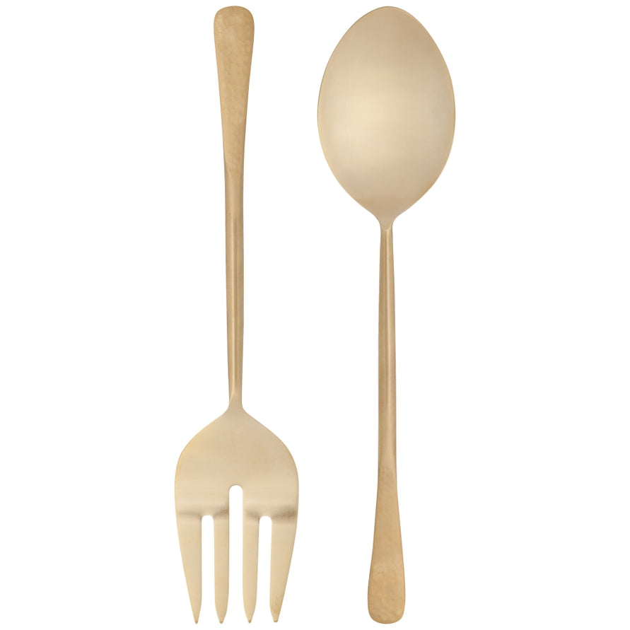 Danica brands stainless steel salad server set