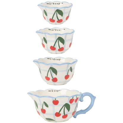 Danica measuring cup set very cherry