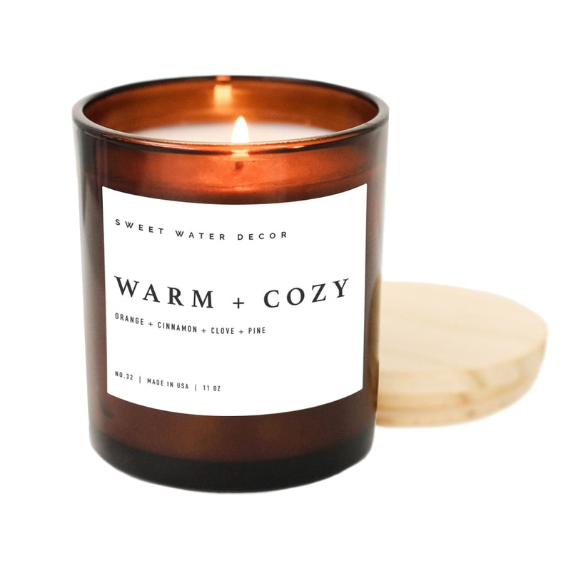 Warm & Cozy 11 oz Soy Candle