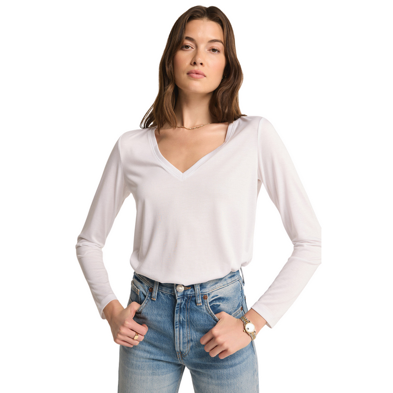 Sammie V-neck Long Sleeve Top