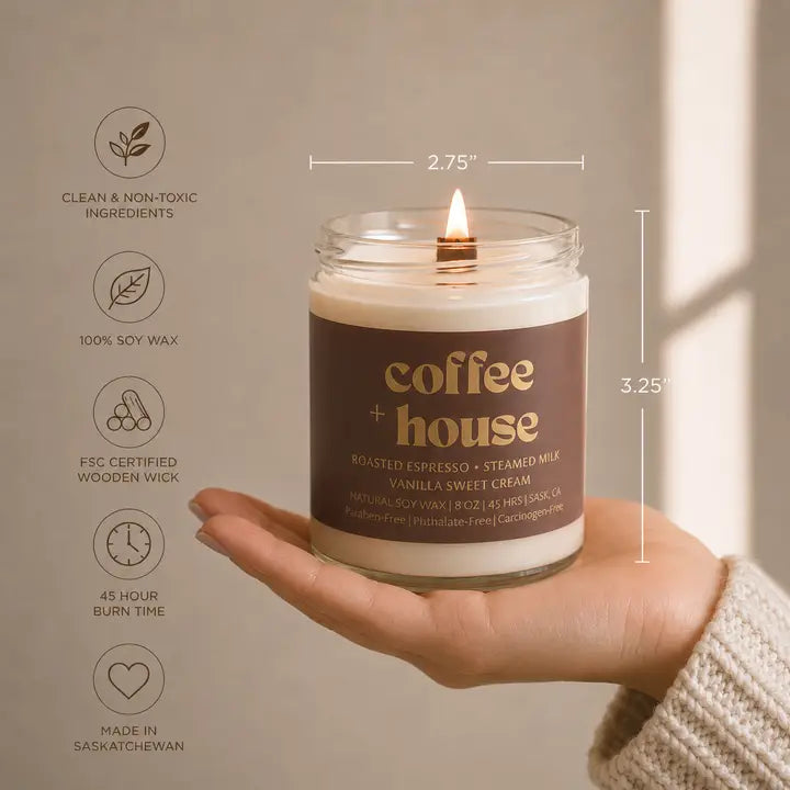 Coffee House Soy Candle