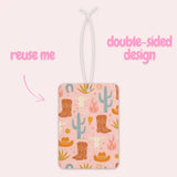Pink Sunday Edit Car Freshener
