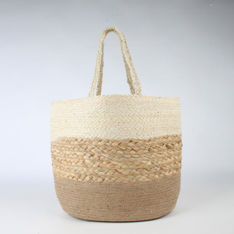 colab womens jute tote bag