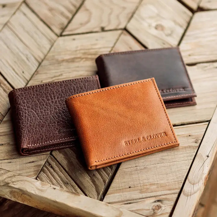 Men's leather wallet