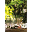 Fluted Blush Pink Glass - 22 oz