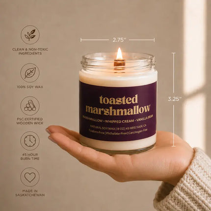 Toasted Marshmallow Soy Candle
