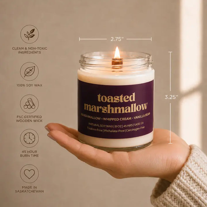 Toasted Marshmallow Soy Candle