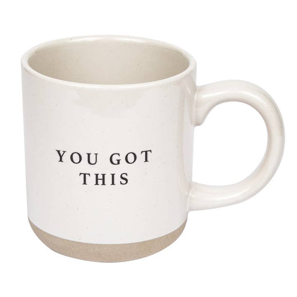 You Got This stoneware coffee mug