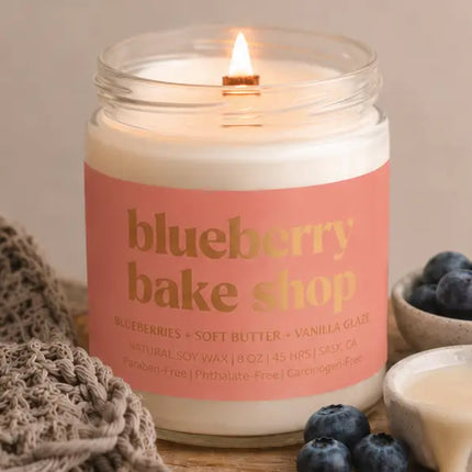Blueberry Bake Shop Soy Candle