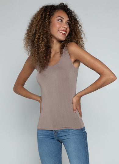 c'est moi taupe bamboo tank