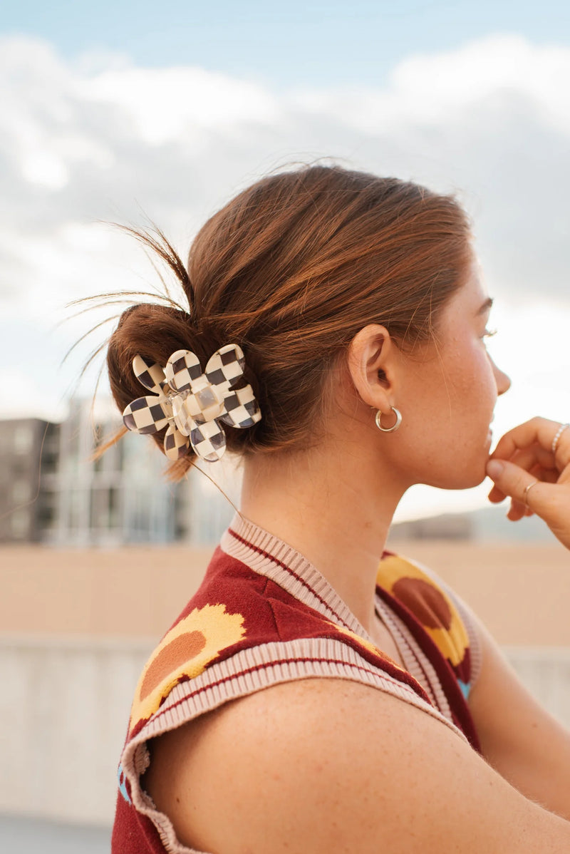 Flower Hair Claw