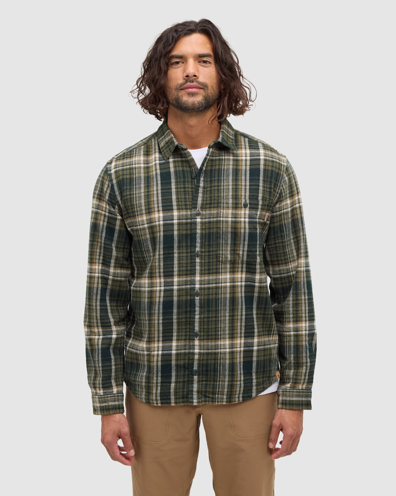 Ten tree forest flannel shirt