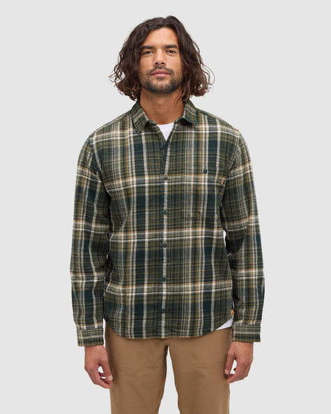 Ten tree forest flannel shirt